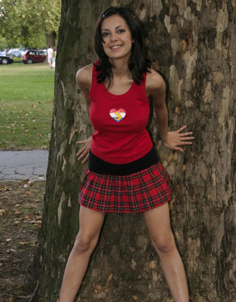 Busty young girl