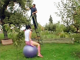 Old fart fucking a young girl