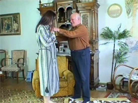 Old fart fucking a young girl