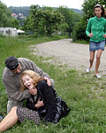 Old senior humping a teen