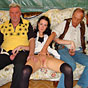 Old fart fucking a young tart