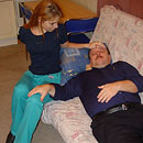 Old fart fucking a young tart