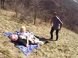 Old fart fucking a young girl
