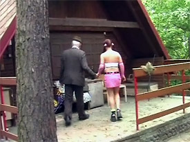 Old fart fucking a young girl