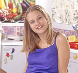 Cute teen girl