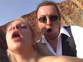 Old fart fucking a young girl