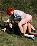 Old senior humping a teen