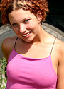 Young busty girl