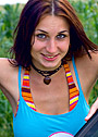 Young busty girl