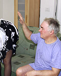 Old senior humping a teen