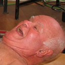 Old fart fucking a horny tart