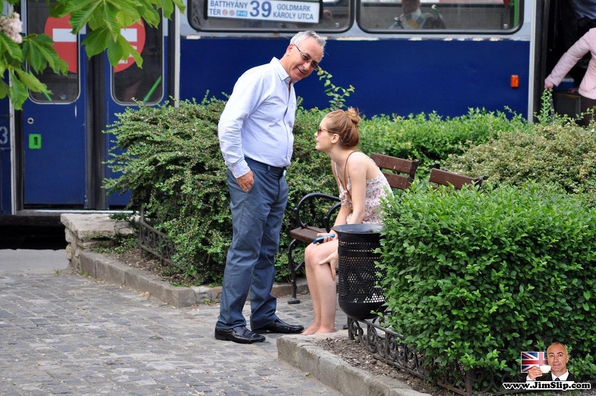 UK old man casting young girl