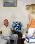 Old senior humping a teen