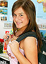 Young busty girl