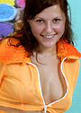 Young busty girl