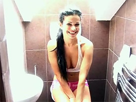 Young busty girl