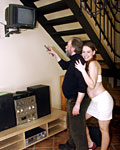 Old senior humping a teen