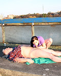 Old senior humping a teen