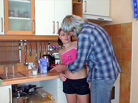 Old fart fucking a young girl